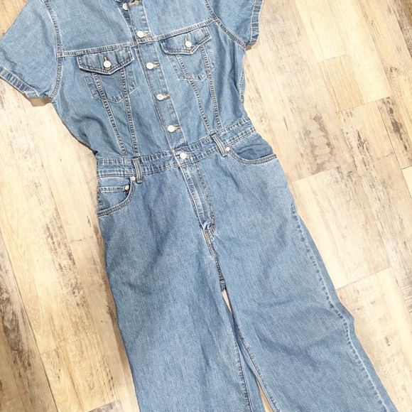Levi’s Denim Blue Women's Jumpsuit - Picture 4 of 7